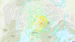 زلزله ۷ ریشتری در آلاسکا به جاده‌ها و ساختمان‌ها آسیب گسترده رساند  2