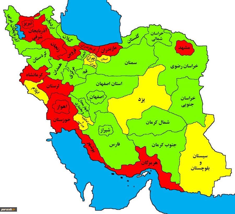 ۹ استان و سه کلان شهر در وضعیت قرمز مصرف برق 2