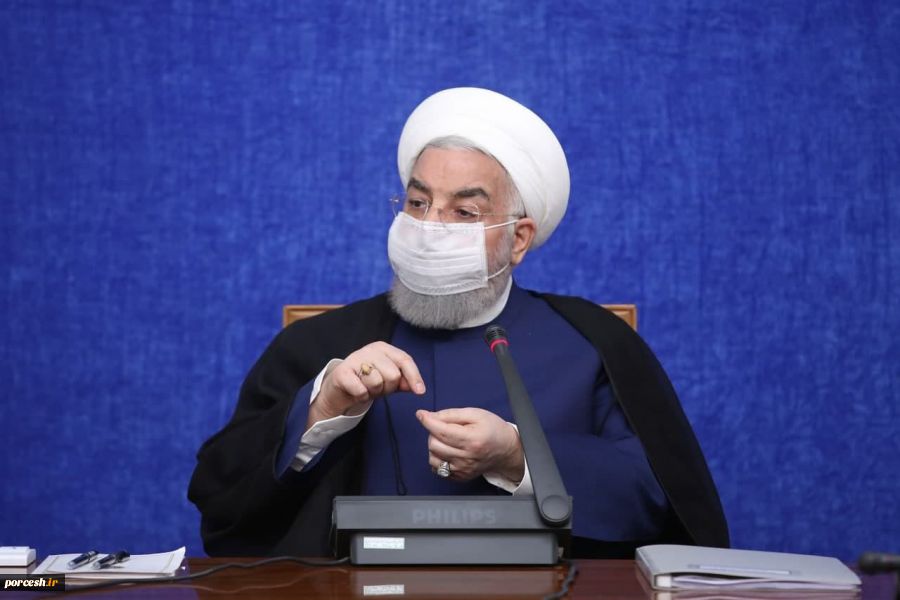 روحانی بااشاره تلویحی به نامزدهای انتخابات ریاست جمهوری؛
 انکار دستاوردهای آشکار دولت در نبرد با تحریم اقتصادی و کرونا، راهبرد مخالفان ایران است  2